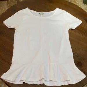 J. Crew Peplum Top